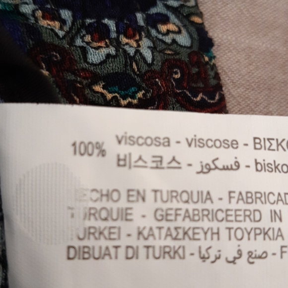 Zara Paisley Print Flared Pants - Picture 16 of 16